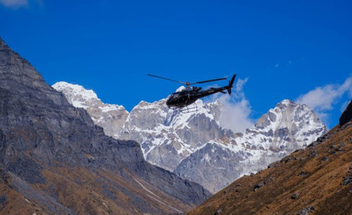 Everest Base Camp Trek mit Helikopterrückflug