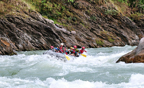 Rafting in Nepal