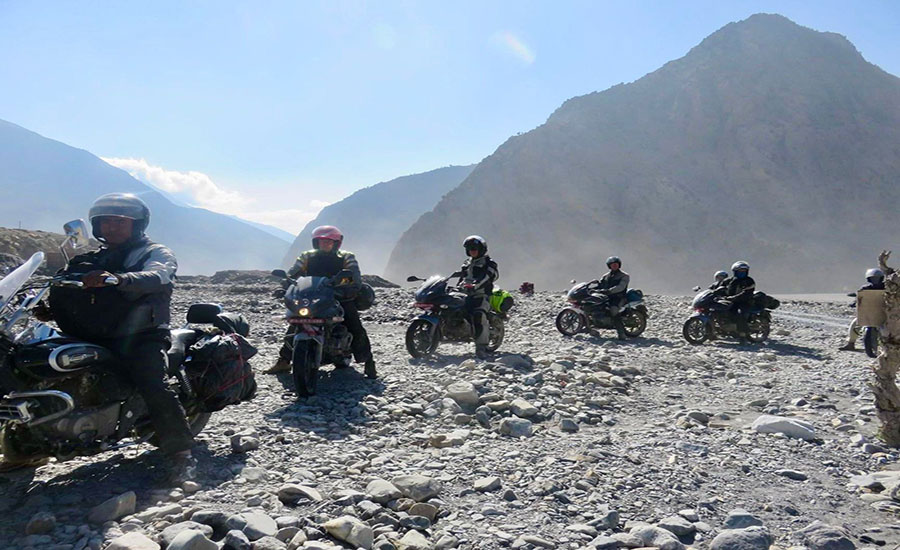 Upper Mustang Motorradtour