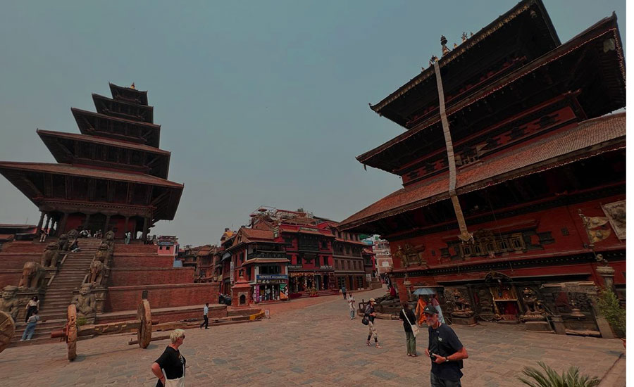Entdecken Sie versteckte Chowks im Herzen der Stadt Kathmandu