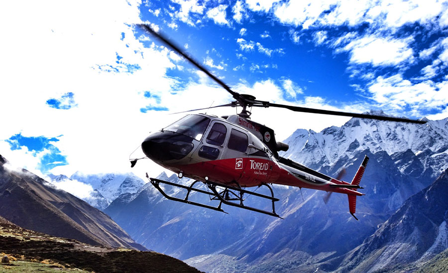 Der günstigste Helikopterflug: Everest Base Camp Helikoptertour