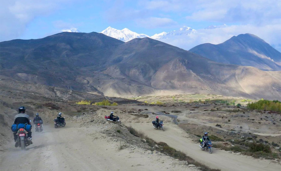 Upper Mustang Motorradtour